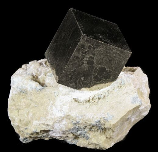 Pyrite Cube In Rock - Navajun, Spain #51230